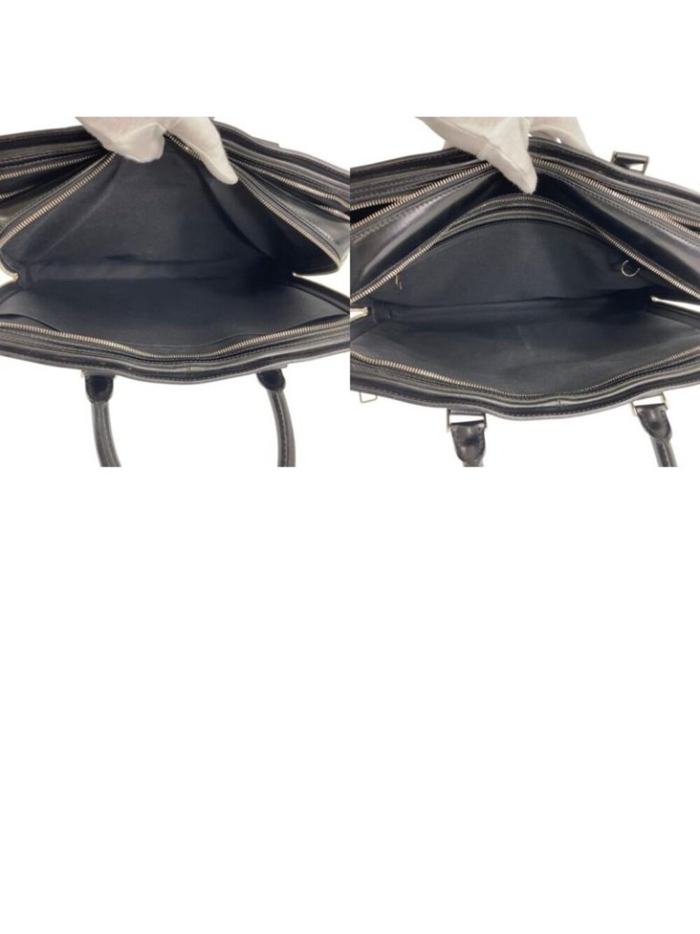 Louis Vuitton Epi Bassano GM Noir Black Leather Business Bag - Picture 9 of 9